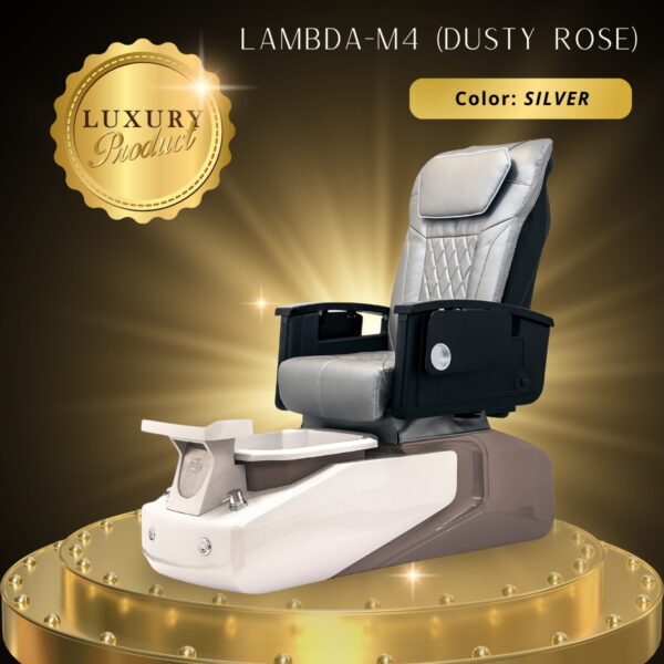 Lambda-M4 (Dusty Rose) Pedicure Chairs